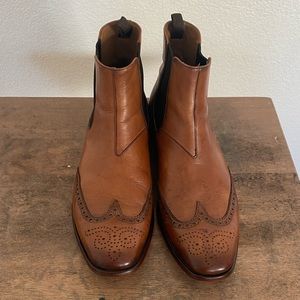Mens Chelsea Boots 9.5 Brown Exelent Conditions